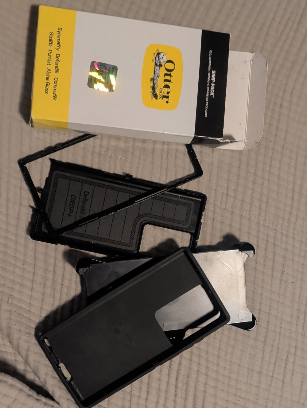 OtterBox Black Galaxy S21  Protective Phone Case Set